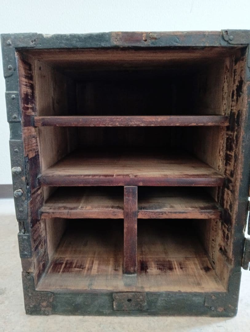 船箪笥 小タンス 和箪笥 小引出 古民家 インテリア 木製 家具 金庫 小物入