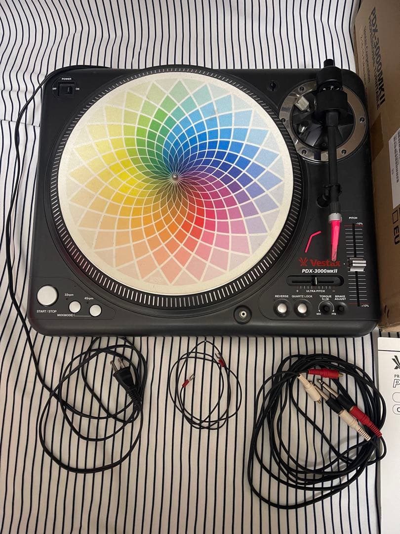 Vestax PDX-3000MKII ターンテーブル DJ機材 ベスタクス