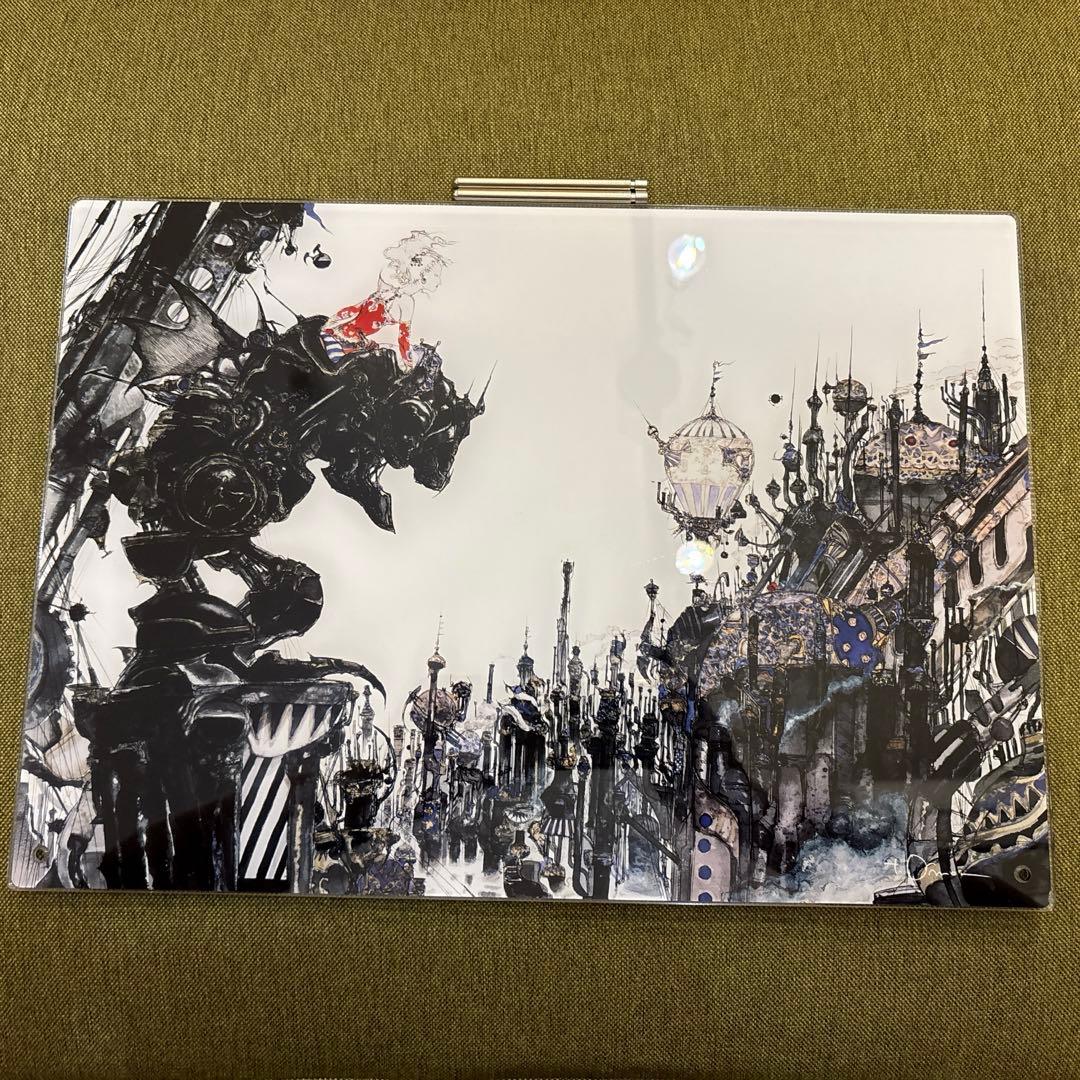 天野喜孝　街　アクリルプレート　ファイナルファンタジー