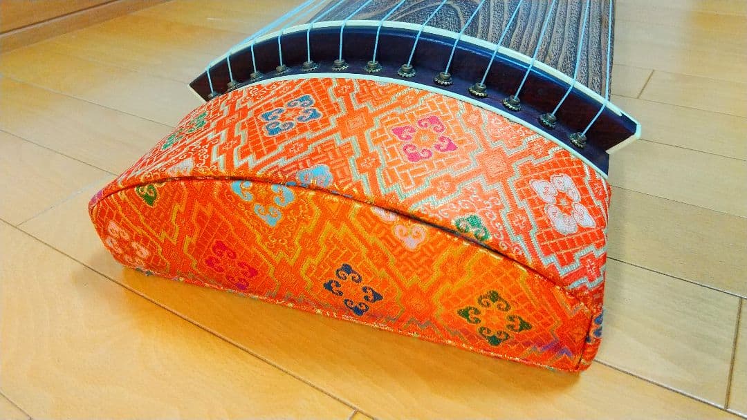 高級 和琴 お琴 琴 くり甲 すだれ彫 箏 和楽器 弦楽器 13弦 伝統楽器