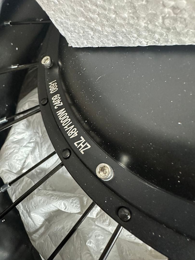 Ebike48v1000wフロントモーターキットコントローラーセット135mm用