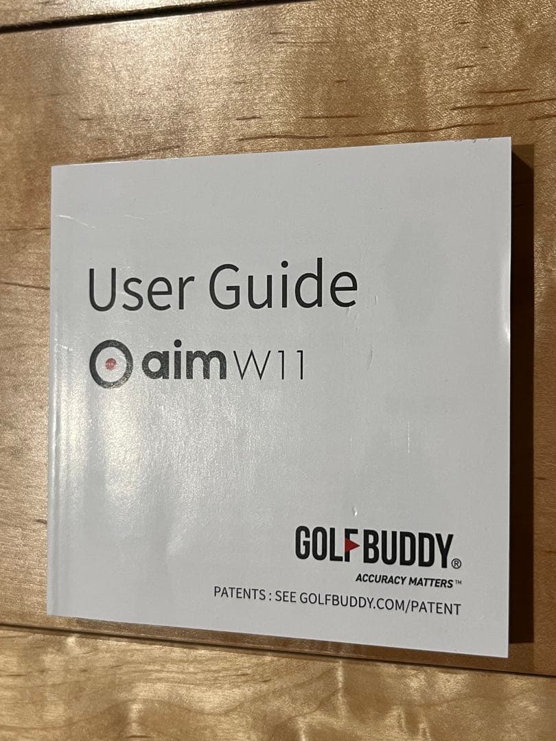 ラウンド用品・アクセサリー GOLF BUDDY aim W11