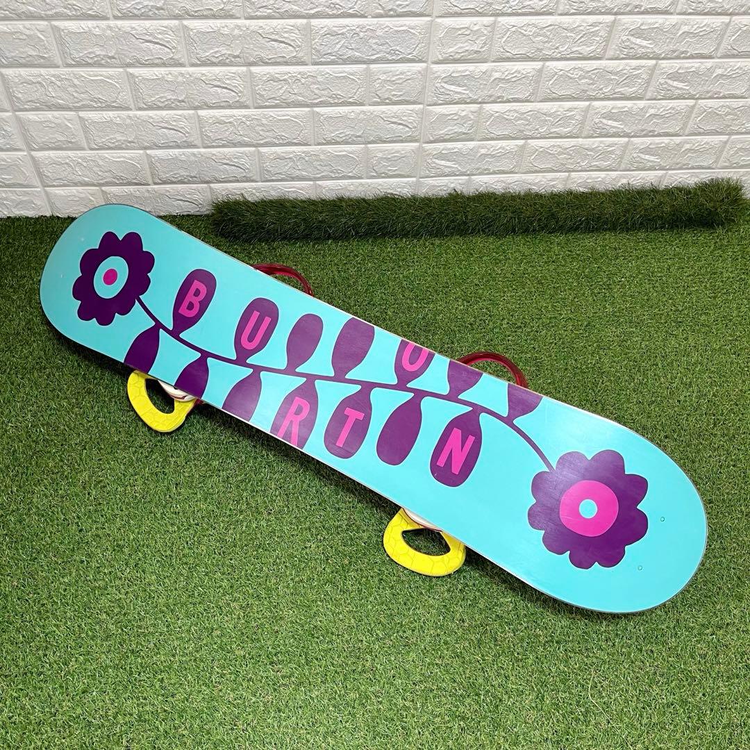 BURTON バタフライ 蝶 ジュニア 女の子 110cm スノーボードセット