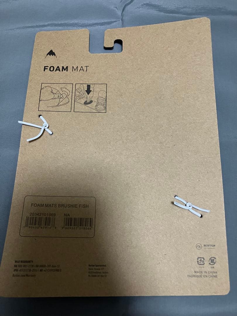 ⭐︎ BURTON トラウトフォームマット デッキパッド バートン TROUT