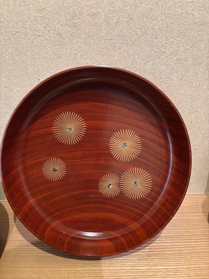 茶道具　ジキロ　欅木地