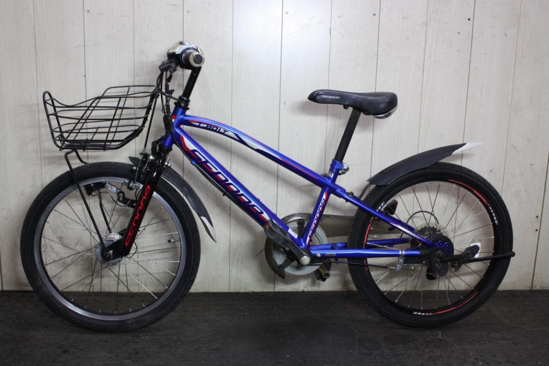 あさひ製SEDONAセドナ　20型 シマノ6速 AUTO LED 子供用MTB