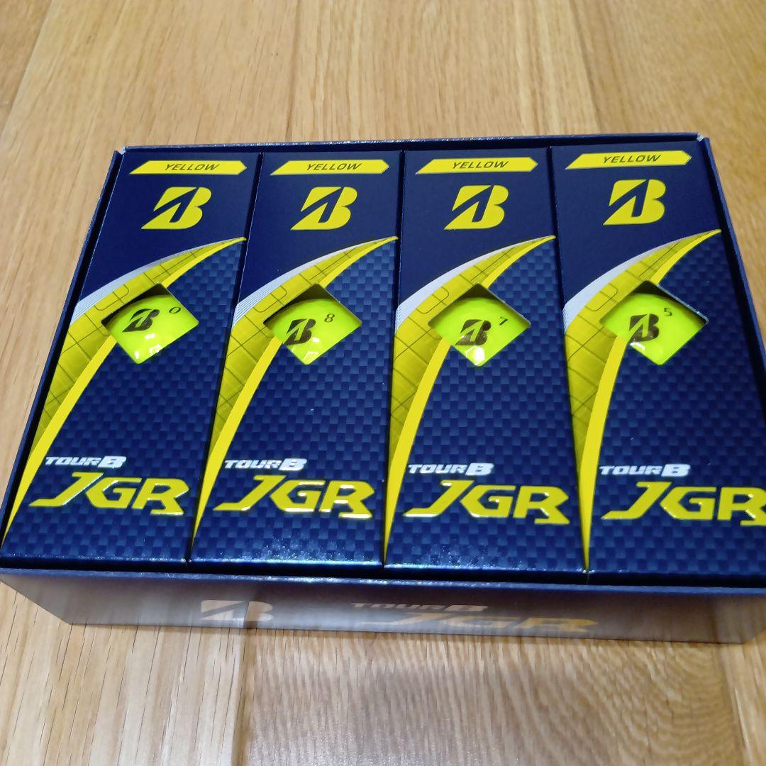 新品ブリジストンツアーB JGR2025ゴルフボールイエロー3ダース