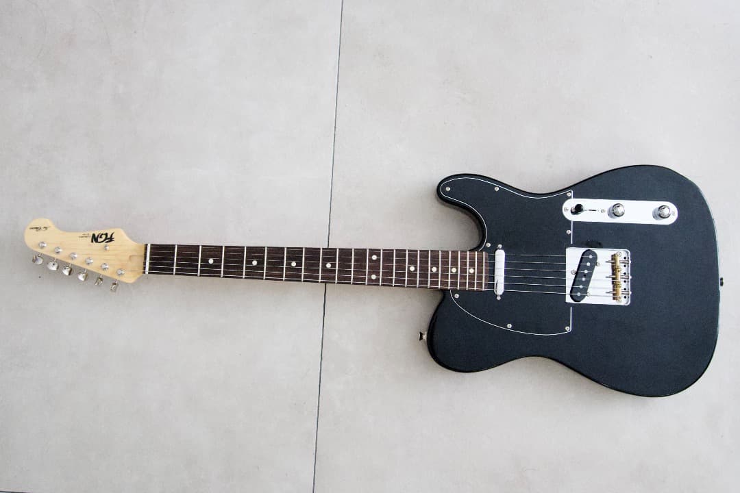 美品 FUJIGEN NTE100RAL-BK テレキャスター 日本製 ギター