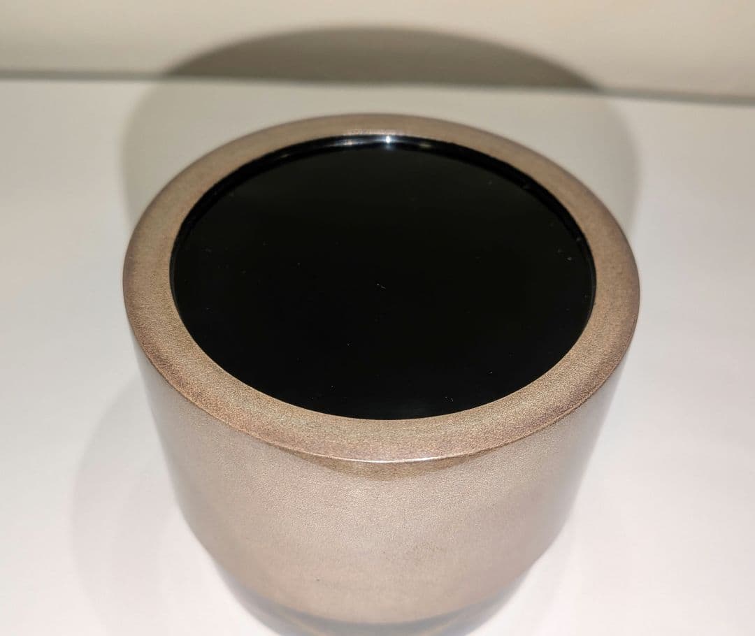 『銀粉溜二季鳥蒔絵』中次　宗廣作　茶道具　道場宗廣　茶器　棗　鴈鳥　満月