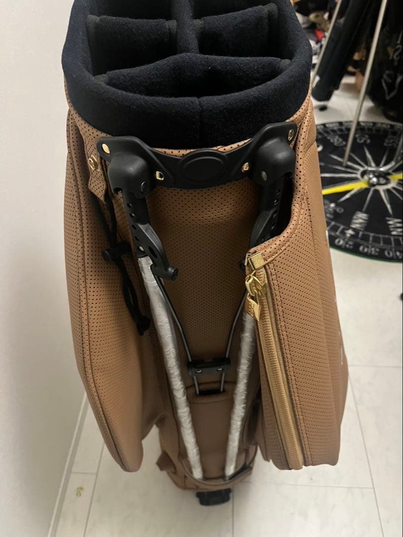 muta MARINE キャディバッグ ブラウン 新品未使用　ムータマリン