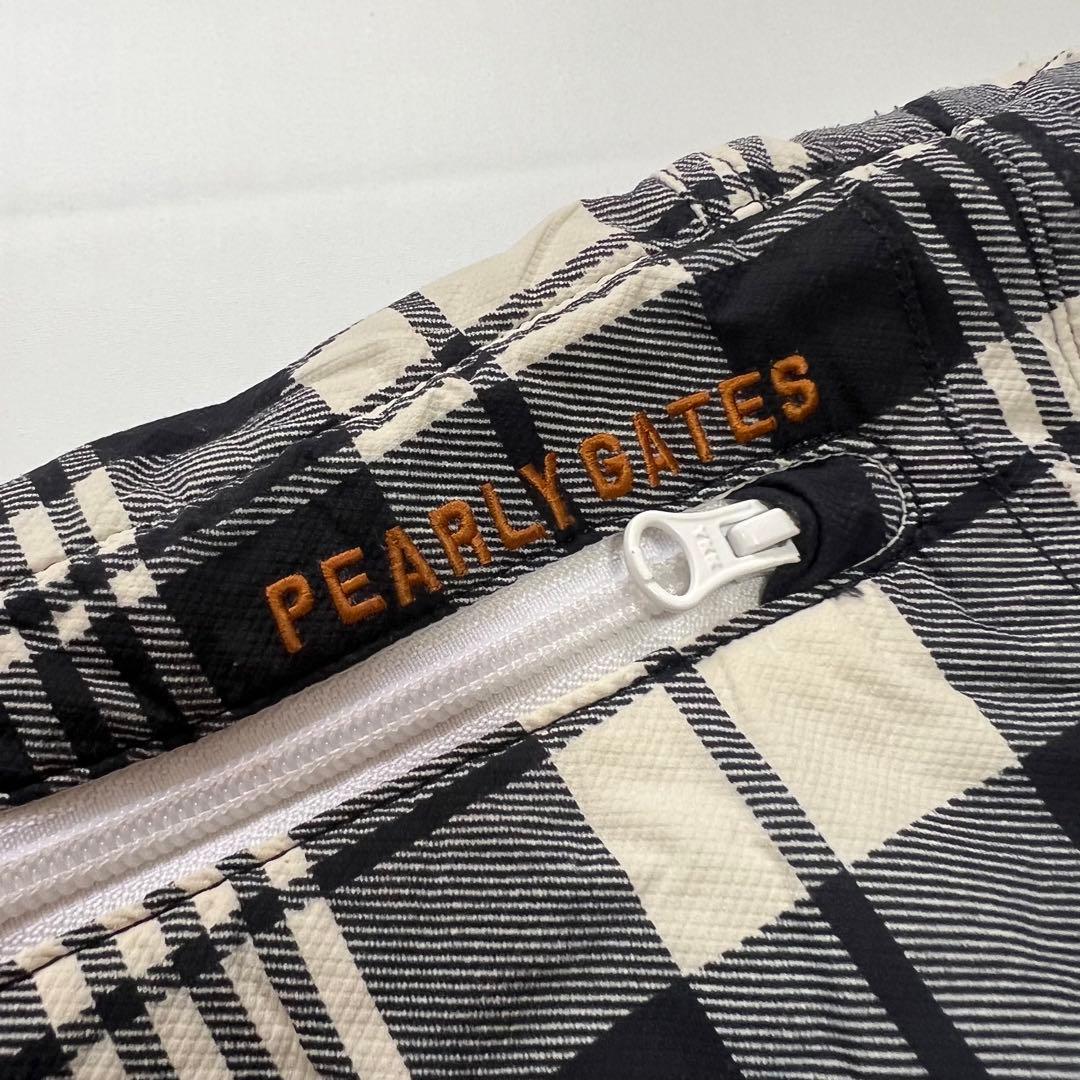 Pearly gates パーリーゲイツ　チェック柄　ダウンパンツ　中綿　1 M