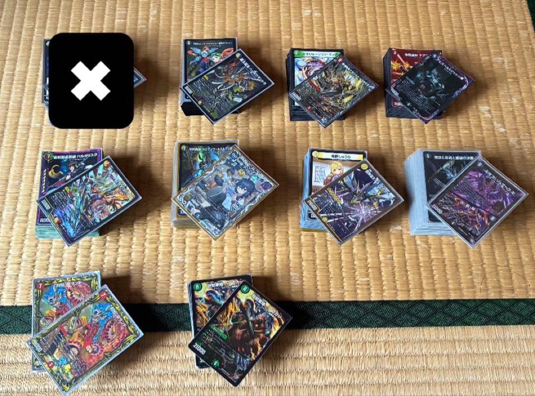 デュエルマスターズ 引退品 デッキ 10個 スリーブ その他カード値下げ可能‼️