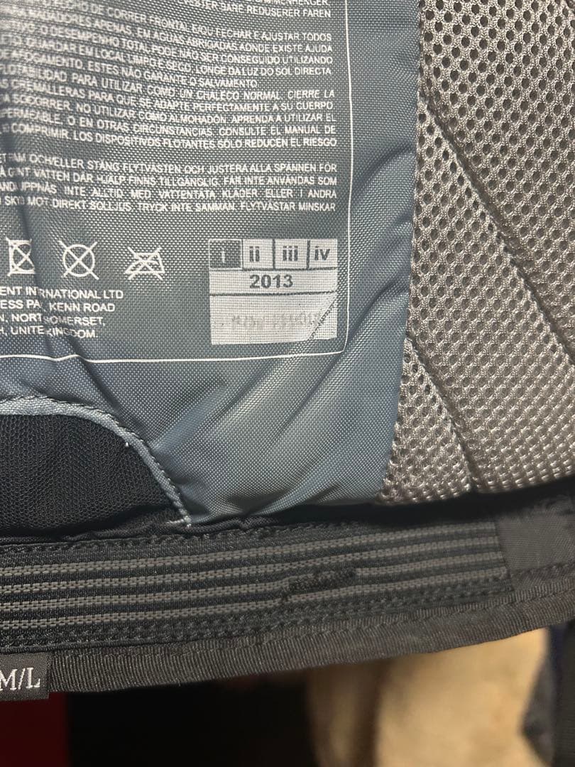 【週末限定お値下げ】Palm EXTREM ライフジャケット MLサイズ 50N