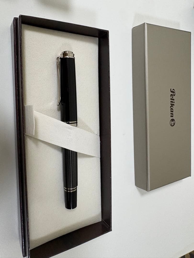 Pelikan M605ブラックストライプ(シュトレーゼマン)万年筆