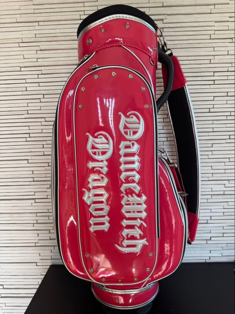 【美品】ダンスウィズドラゴン　キャディーバッグ　レディース