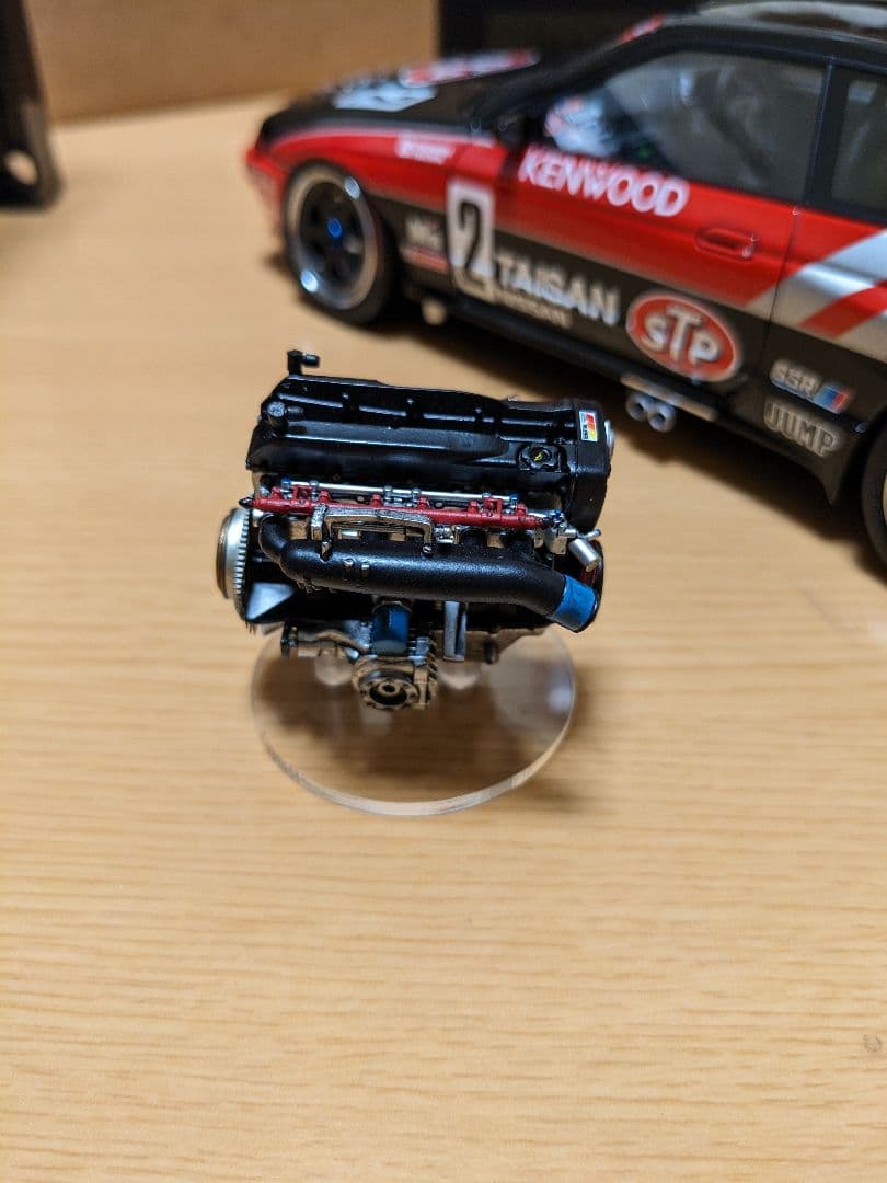 イグニッションモデル1/18　STP タイサン GT-R 1992 JTC