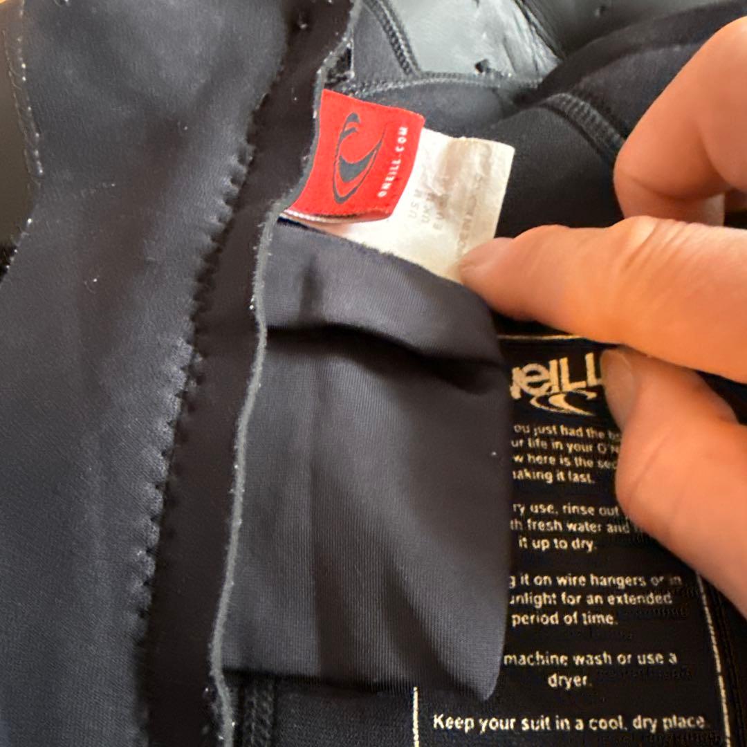 O'Neill REACTORフルスーツ ブラック3mm,2mm サイズUS M