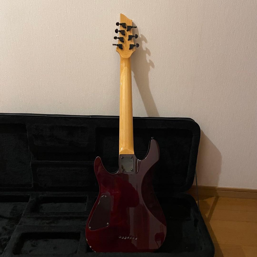 7弦ギター セミハードケース付 Schecter OMEN EXTREME-7