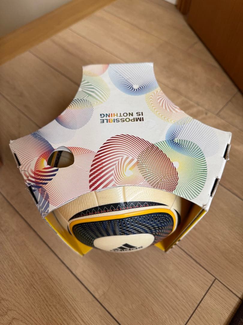 国内正規品、未使用adidas JABULANI サッカー公式試合球！サイン入り