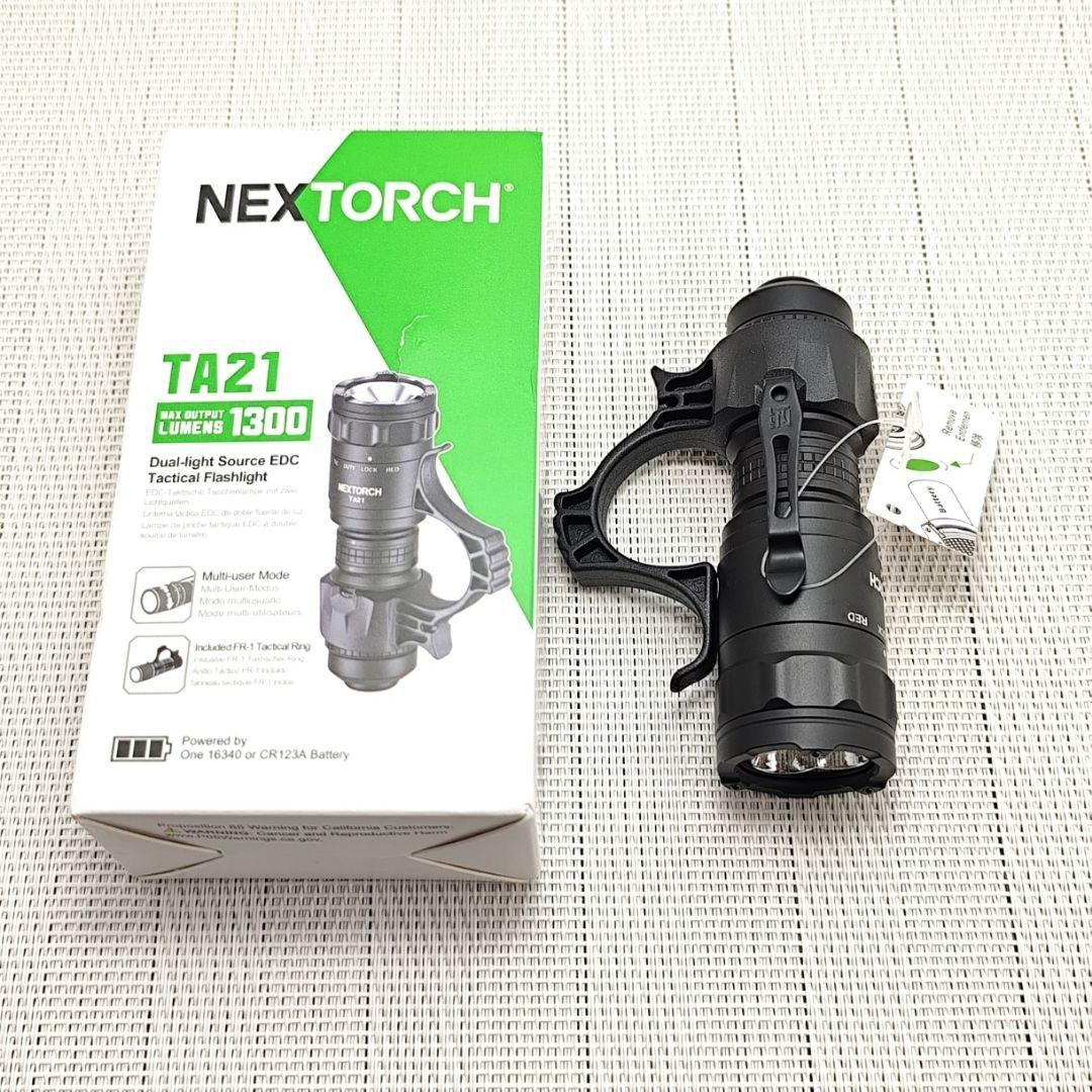 NEXTORCH TA21 【動作確認のみ・ほぼ未使用品】