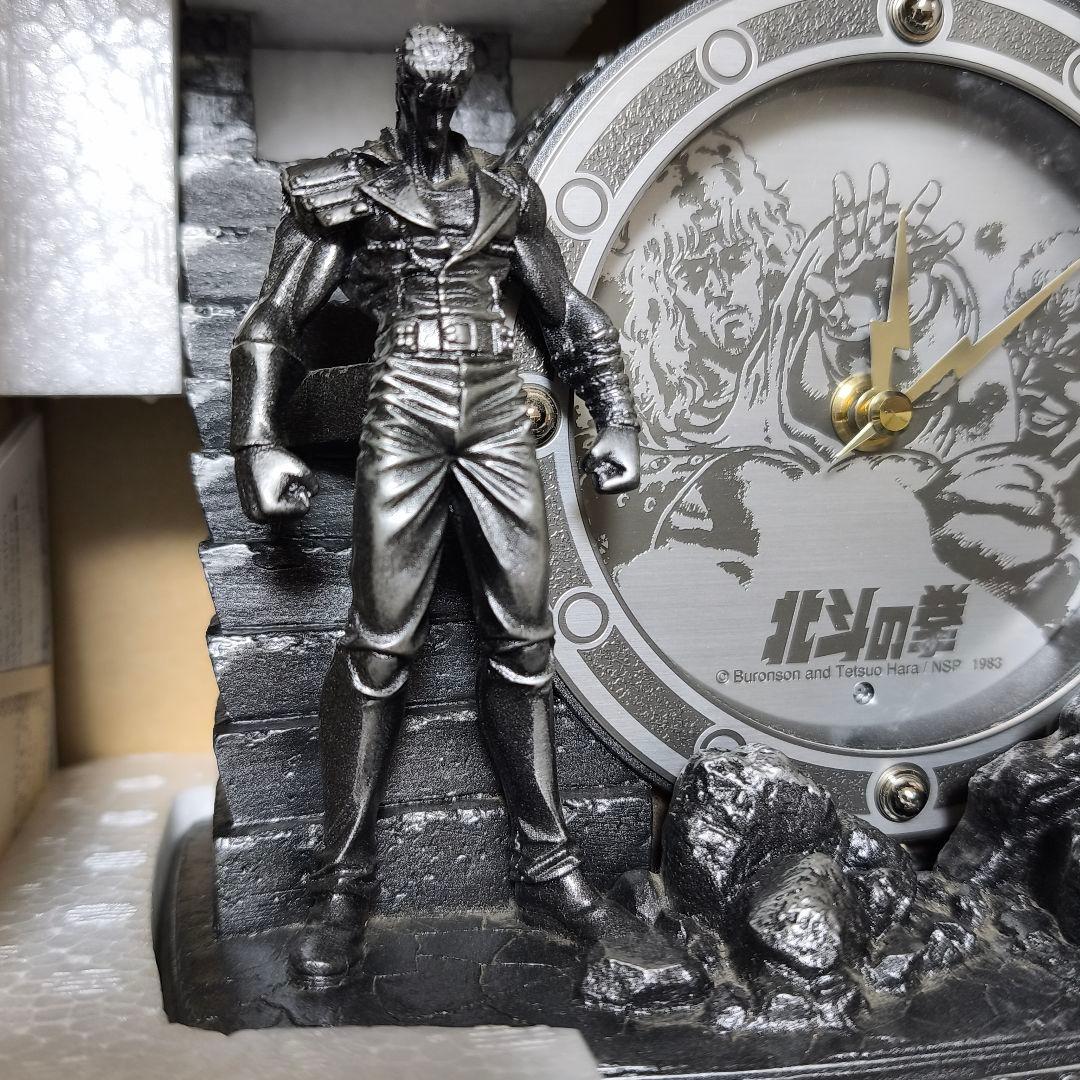 【希少限定品】 北斗の拳 ケンシロウ オブジェクロック メロディ置時計 新品✨️