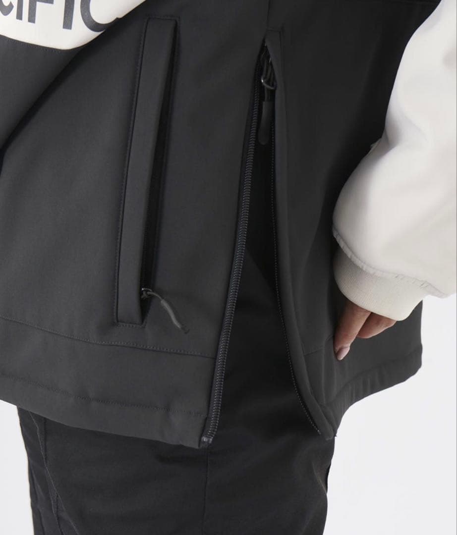 オーシャンパシフィック　レディース　スノボウェア　上下セット　黒　L