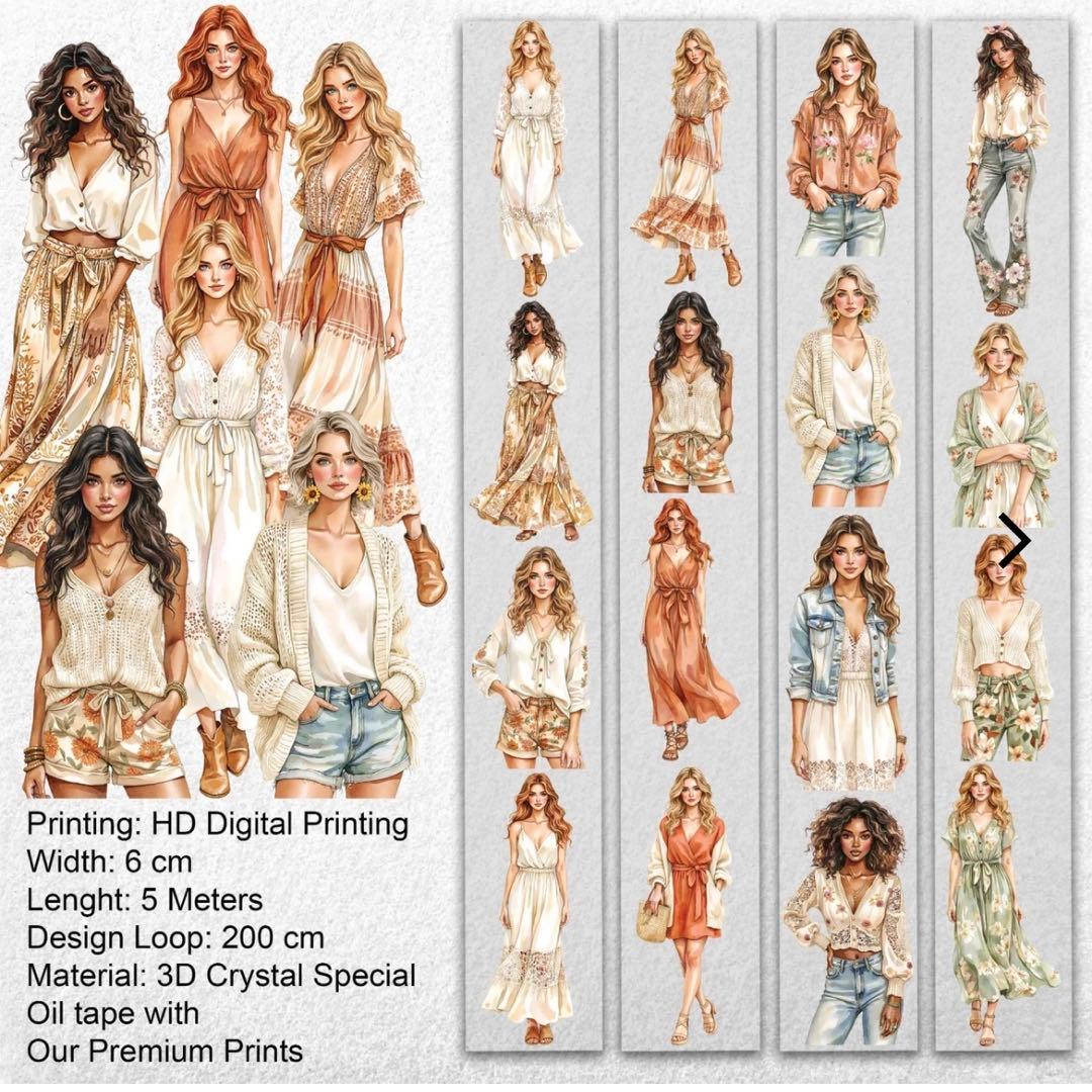 onwize 海外マスキングテープ　マステ 【2541】