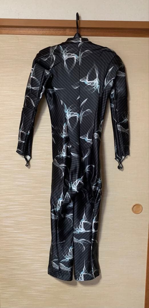アシックス　Ｌ　ワンピース　パッド入り　スキー　レーシング