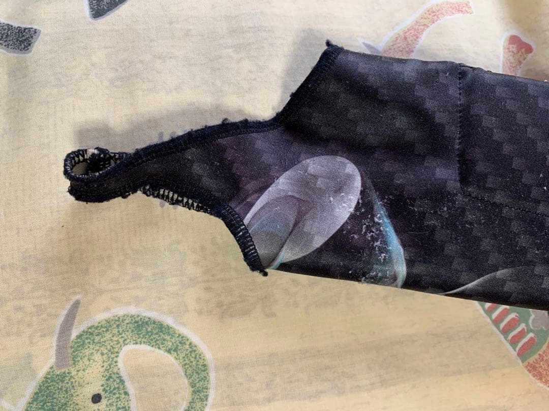 アシックス　Ｌ　ワンピース　パッド入り　スキー　レーシング