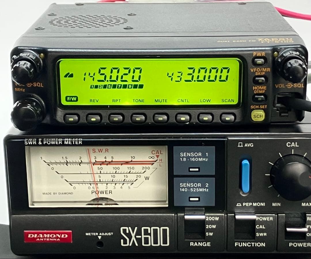 ヤエス FT-8100 20w アマチュア無線機