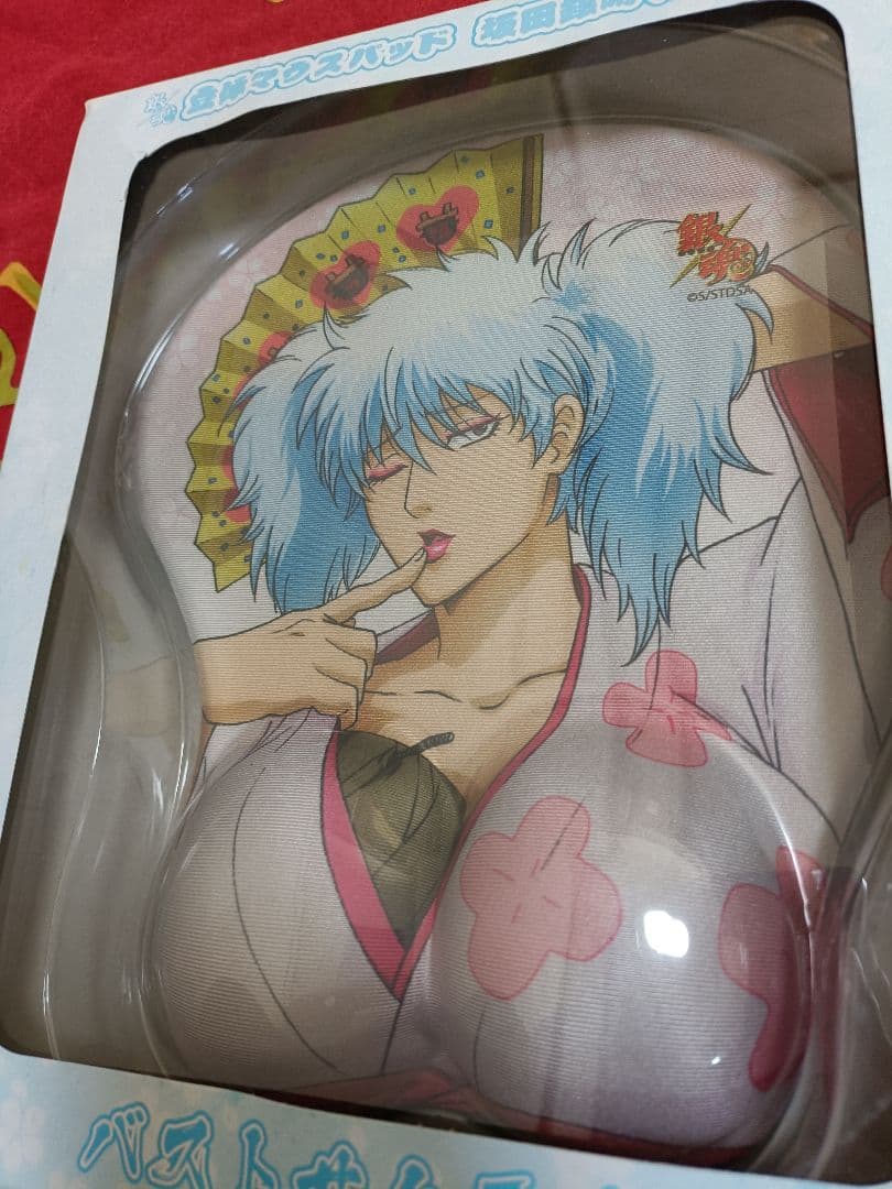 銀魂 立体マウスパッド パー子 第1弾 坂田銀時 未使用箱付き 吉原大炎上