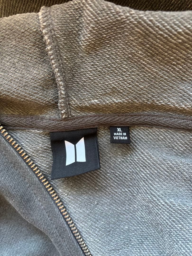 アーティストメイド　ジョングク　BLACK XL BTS フーディー