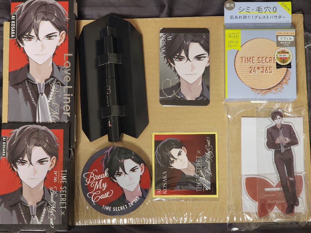 ブレイクマイケース　msh 限定　マスカラ ＆ プレストパウダー 皇坂逢