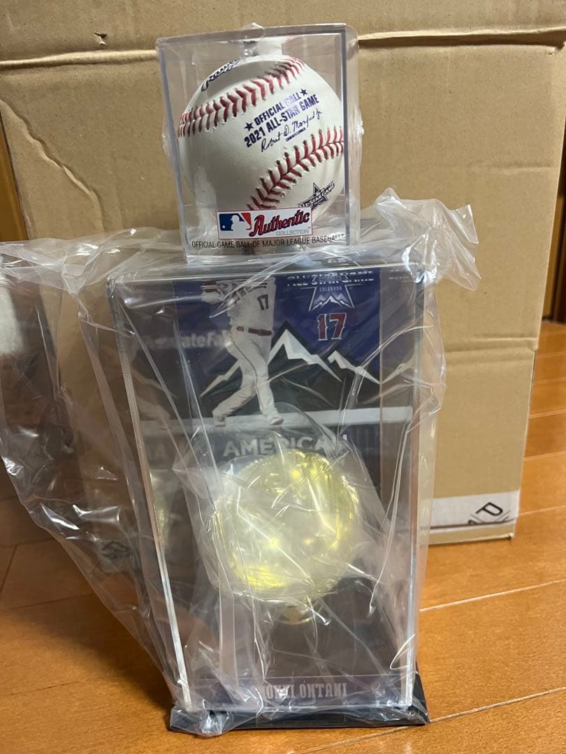 大谷翔平　2021 オールスターゲーム　公式ボール　ディスプレイケースセット