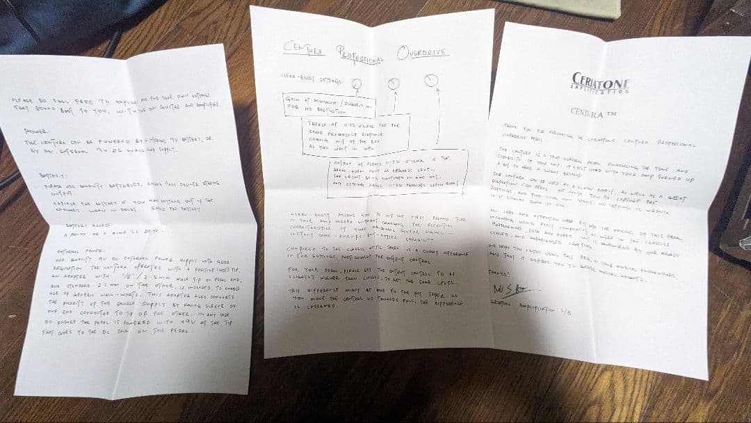 CENTURA ギターエフェクター セリアトーン