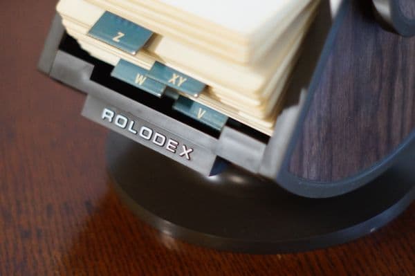 70's　OLD ROLODEX　SW35　ローロデックス 　縦　横　両回転