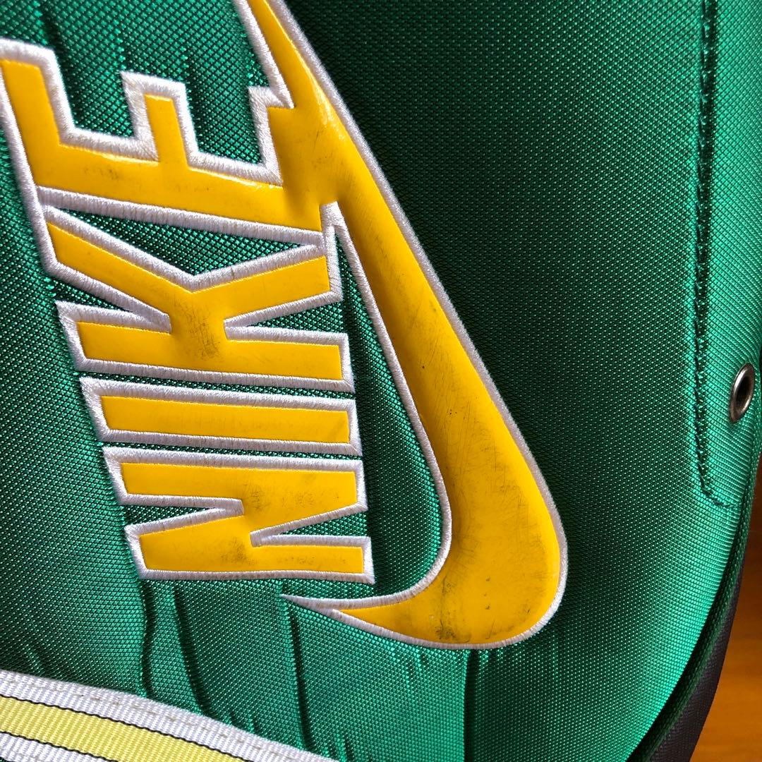 ナイキ NIKE キャディバック ゴルフバッグ グリーン フード付き