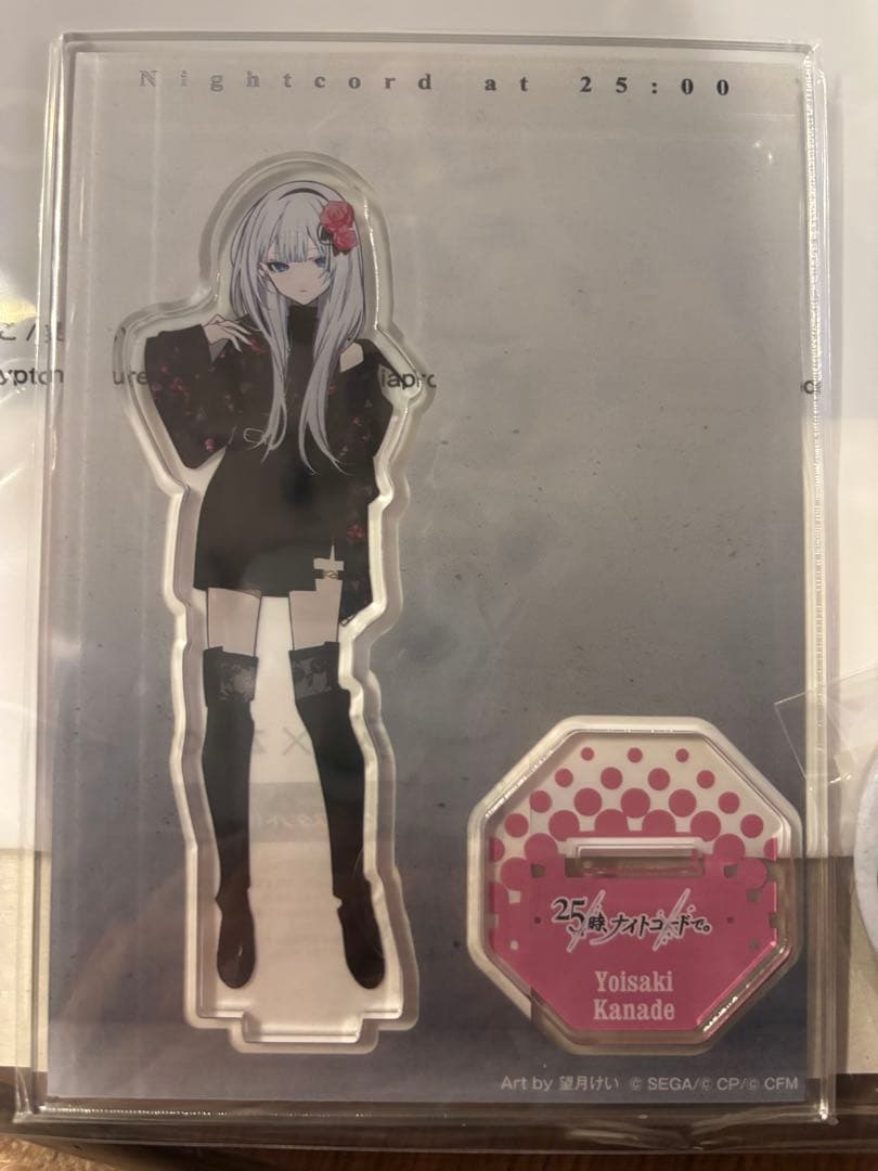 宵崎奏　ZOZOTOWN 第二弾 クリアファイル・バッジ・アクリルスタンドセット