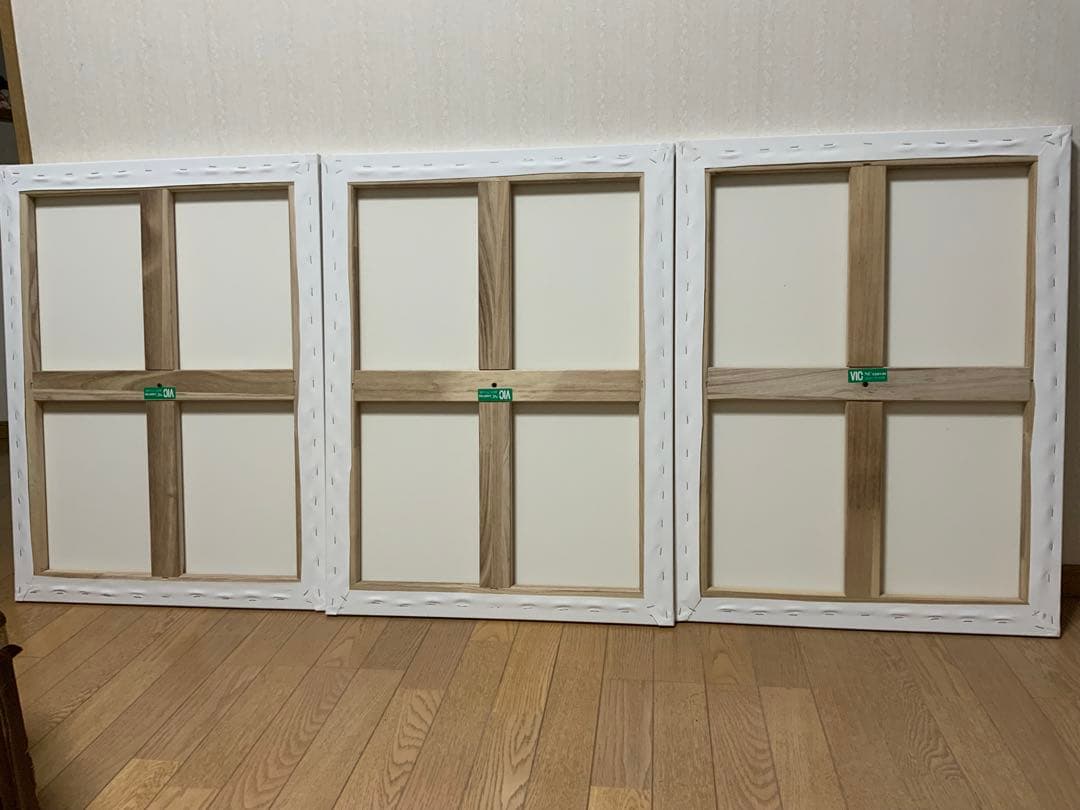 未使用　P25キャンバス 3枚セット