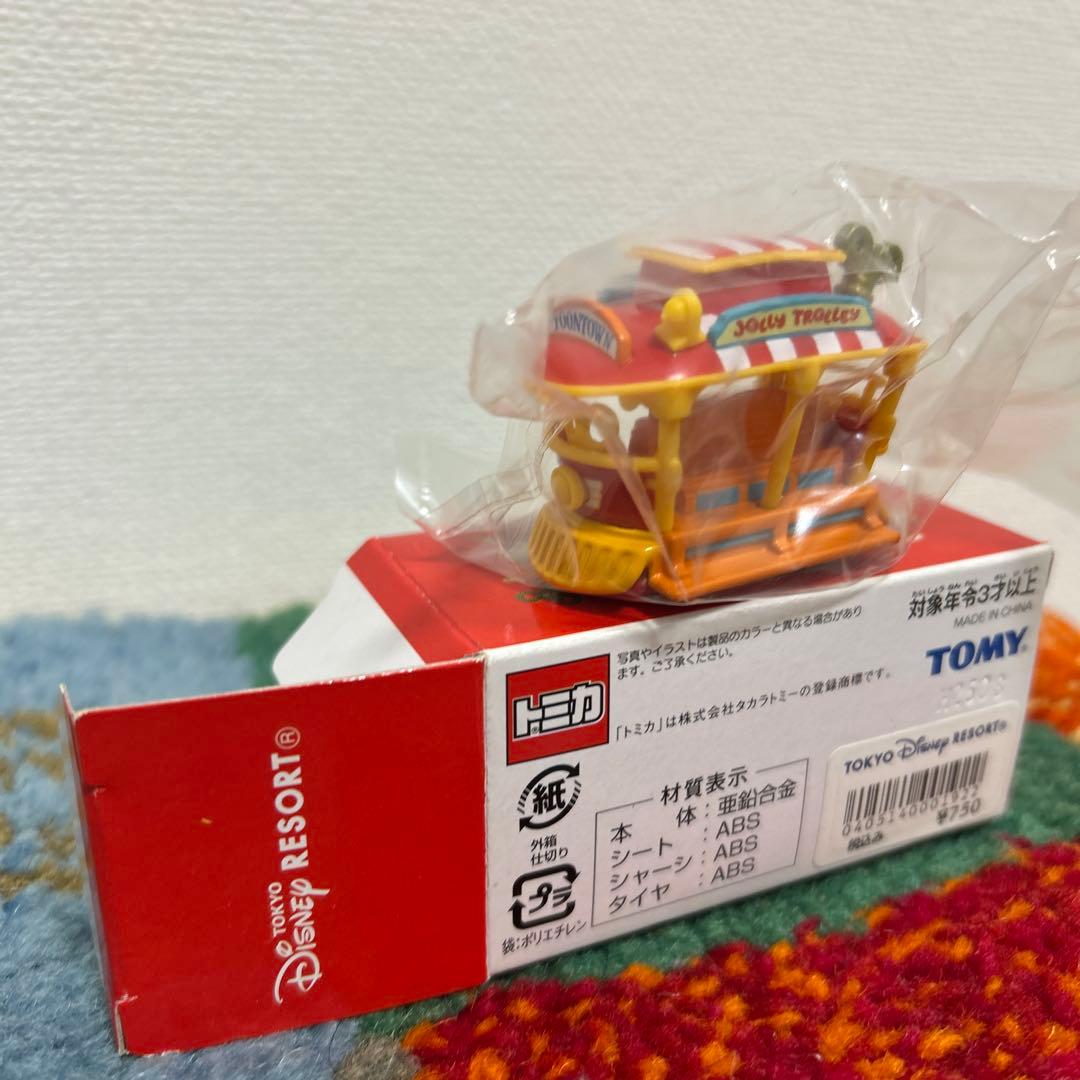 117 トミカ　ジョリートロリー（東京ディズニーランド）ミニカー