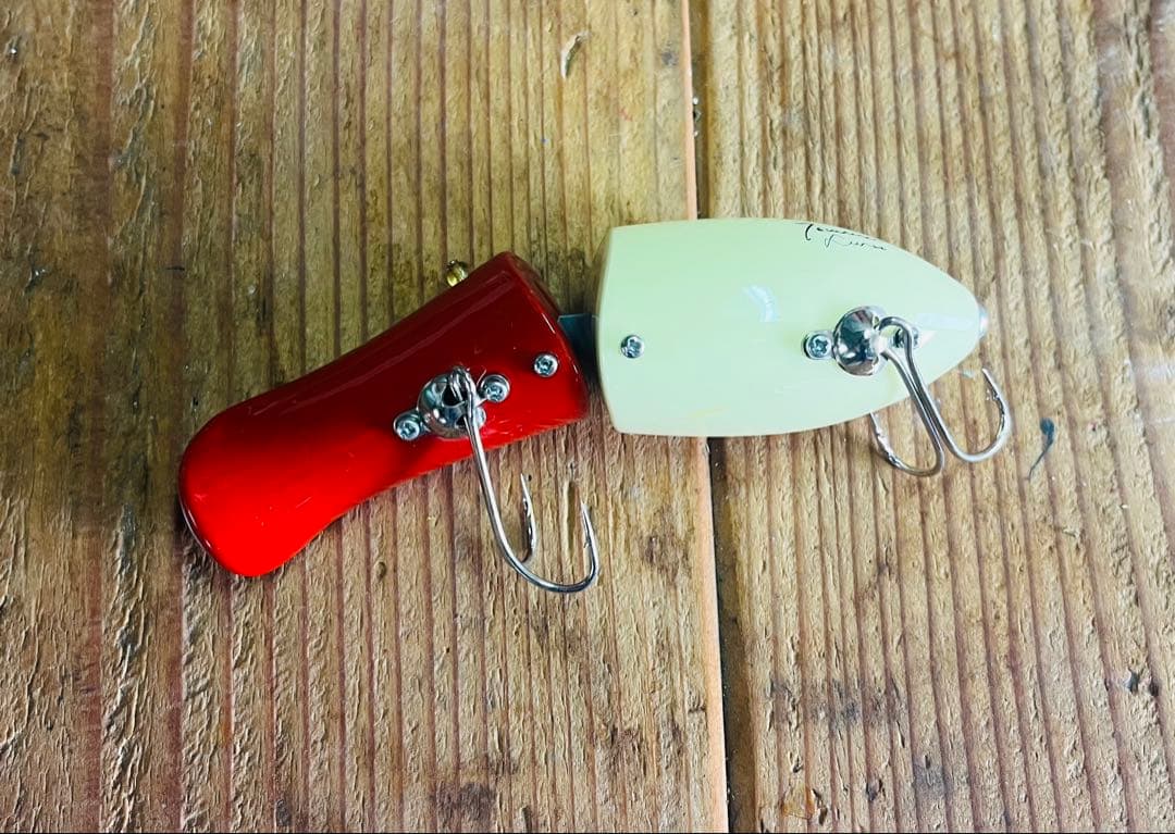 津波ルアーズ　クジラフェJ レッドヘッドRH