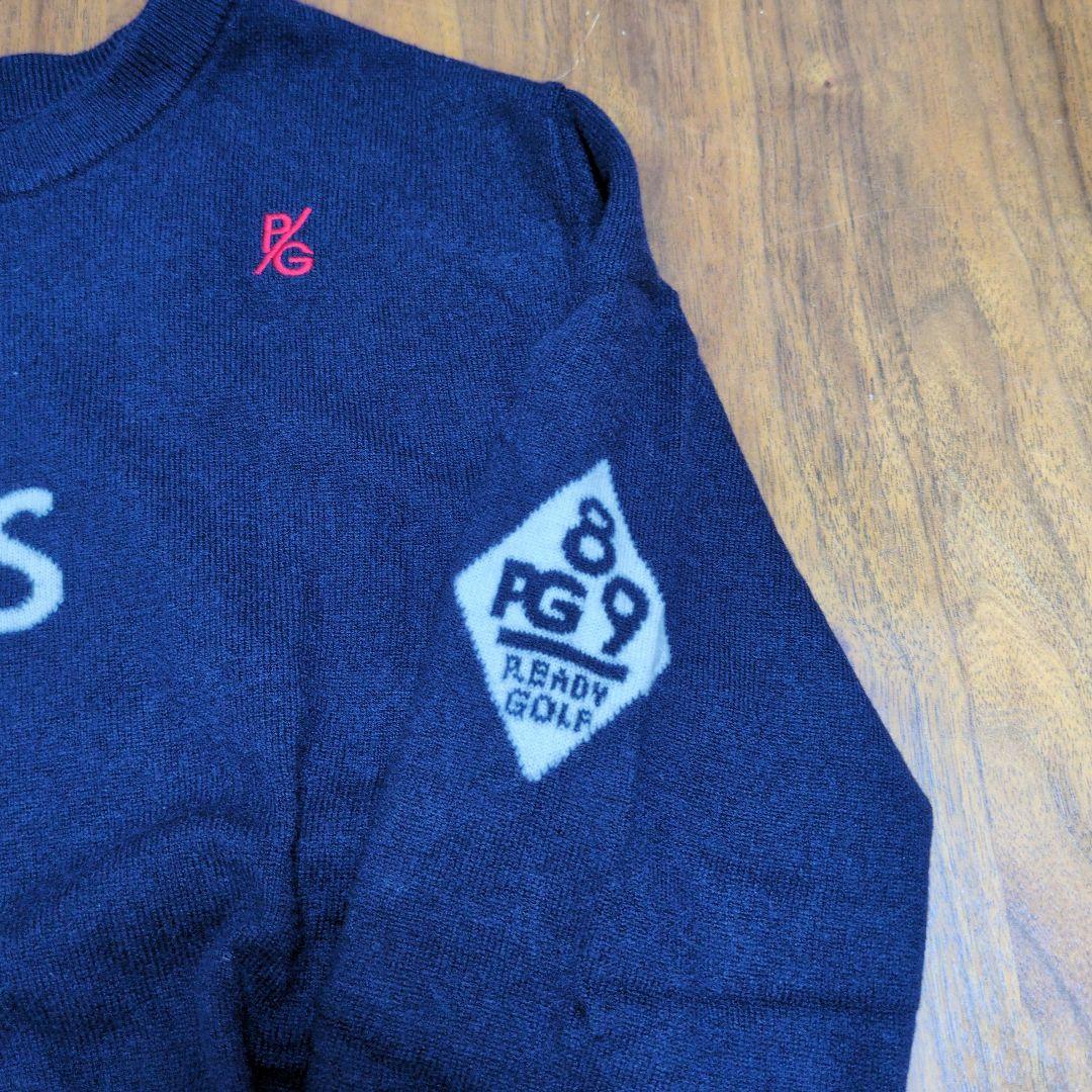 PEARLY GATES ネイビー セーター