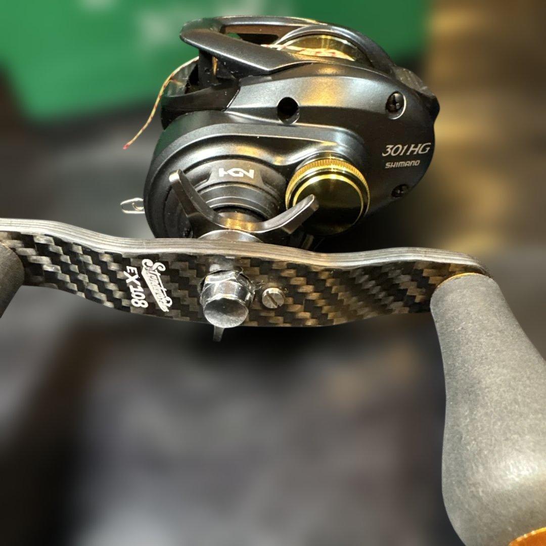 【美品】シマノ CURADO クラド 301HG 左巻 スタジオコンポジット