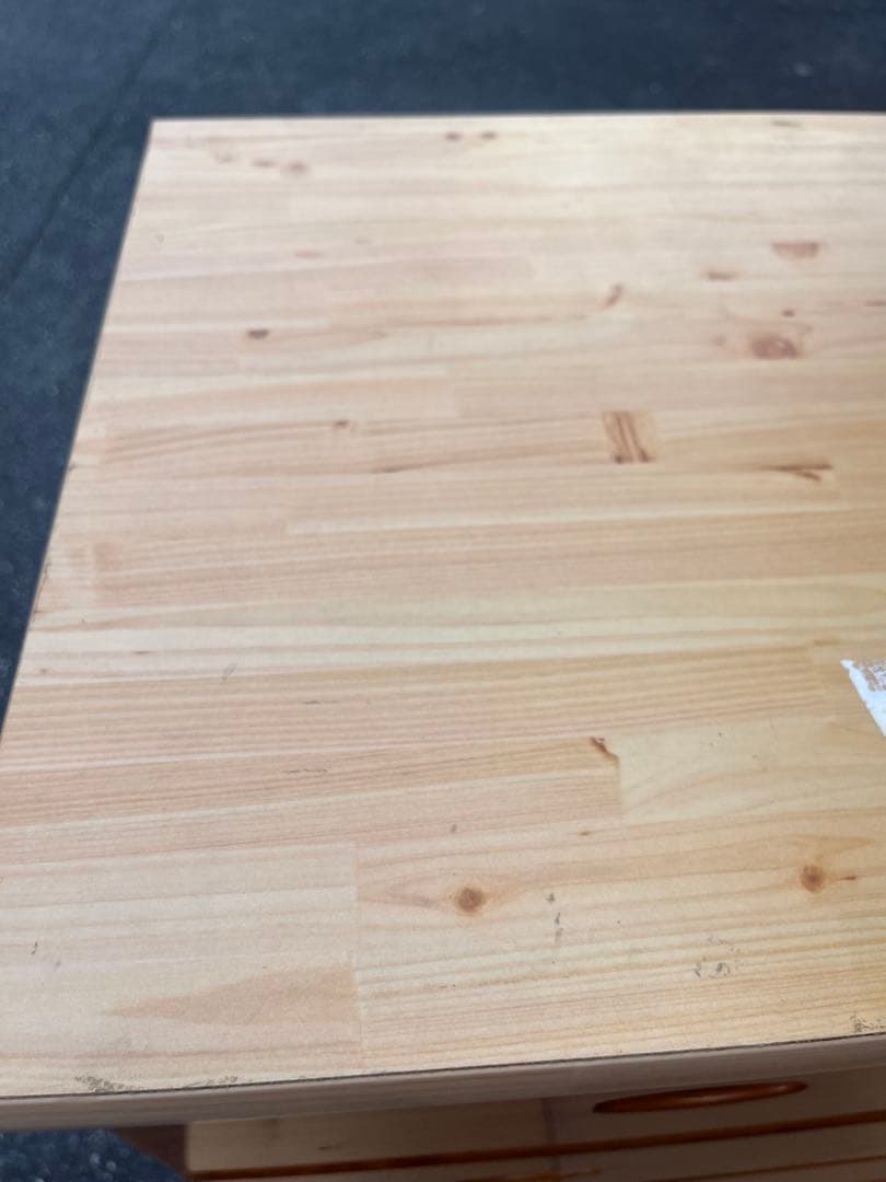 パイン材　木製 六段チェスト ハイチェスト タンス 洋服 収納 箪笥