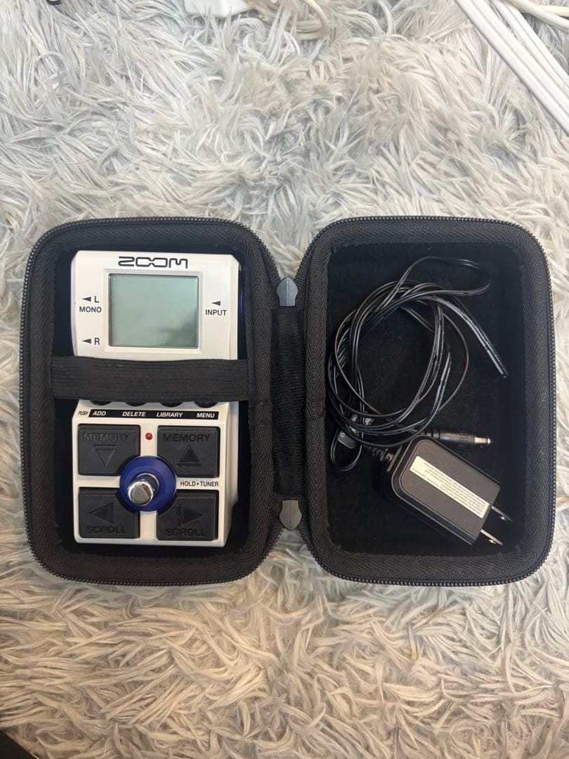 【ケース、アダプター付き】ZOOM MS-50G+ ギターエフェクター