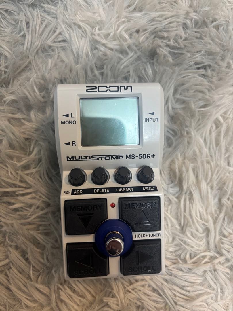 【ケース、アダプター付き】ZOOM MS-50G+ ギターエフェクター