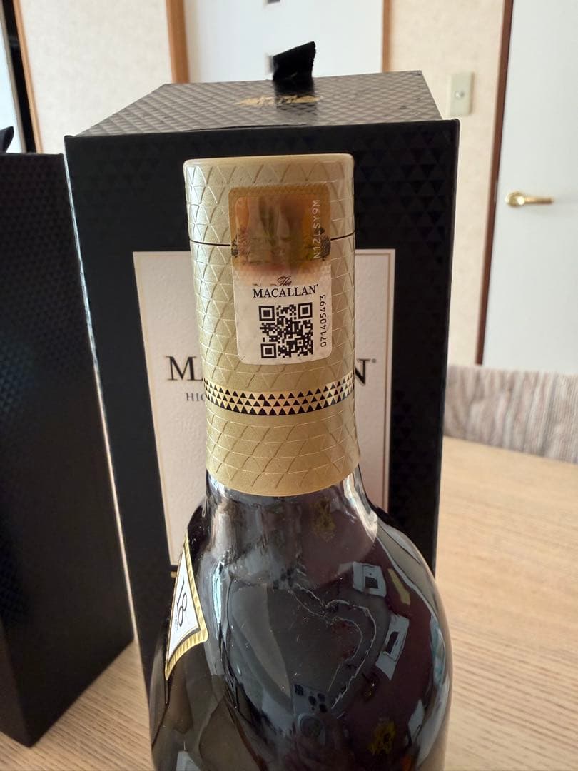 【新品未開封】マッカラン18年　シェリーオーク 2022 箱付き 正規品