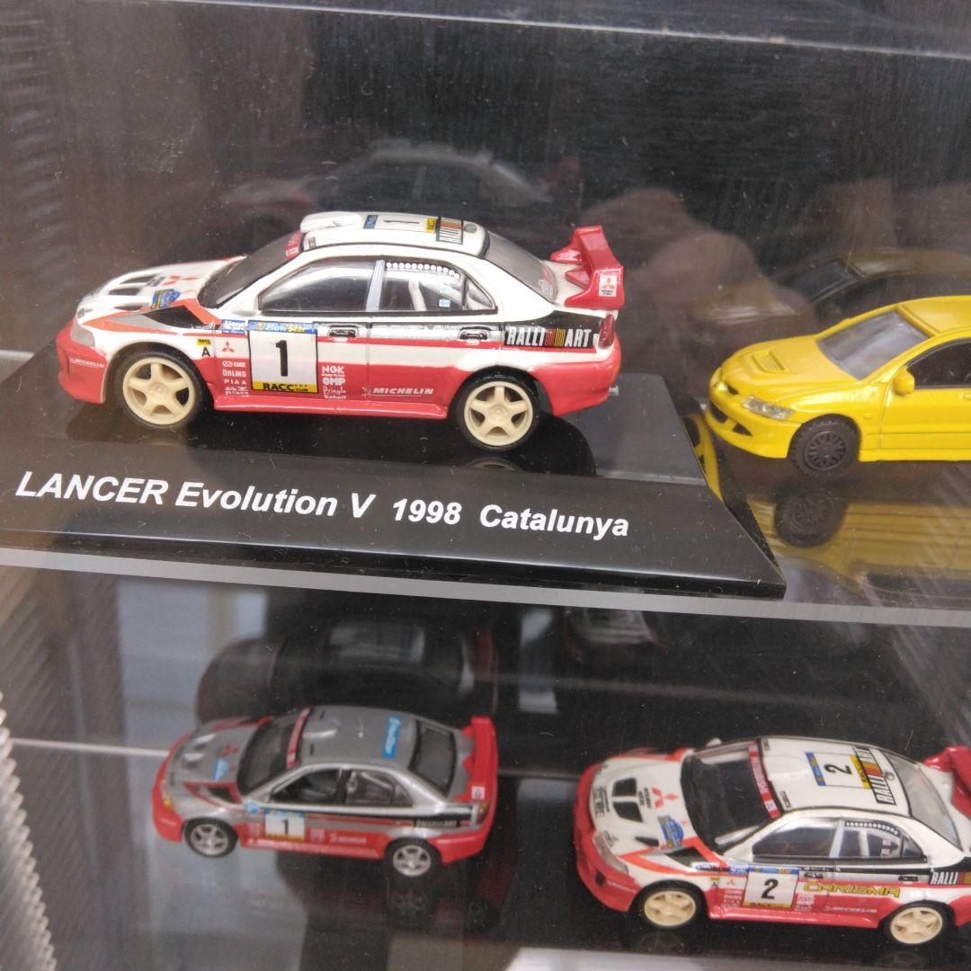 三菱ランサーミニカーコレクション　ランエボ