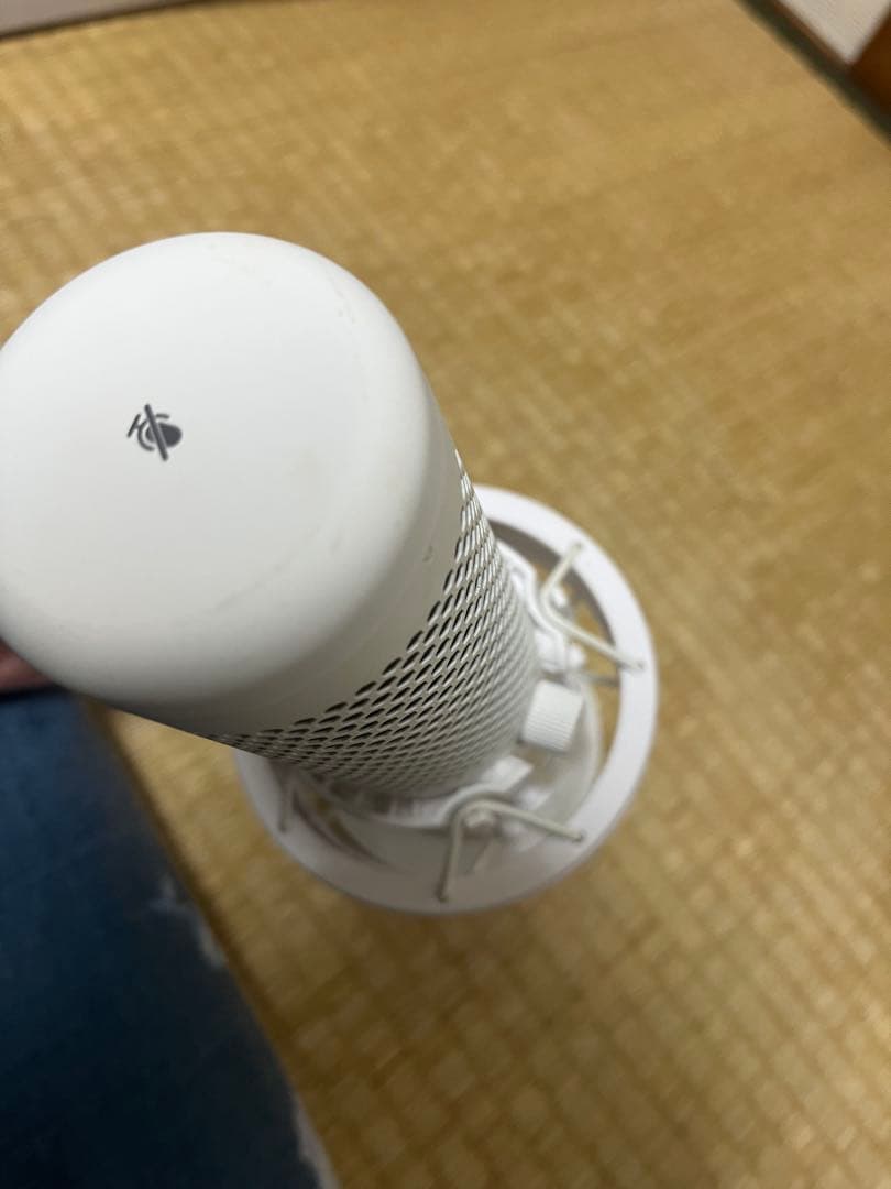 HyperX QuadCast S ホワイト コンデンサーマイク