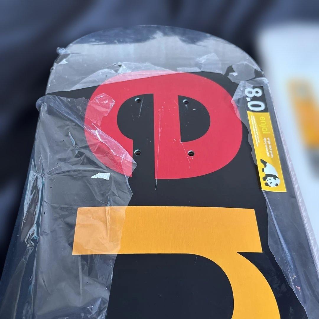 enjoi パンダデザイン スケートボードデッキ 8.0インチ